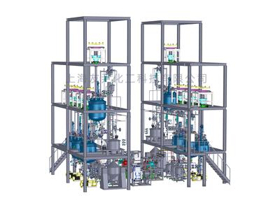 多功能原料药立体自动化生产系统